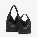#268 Woven Hobo Tote Bag